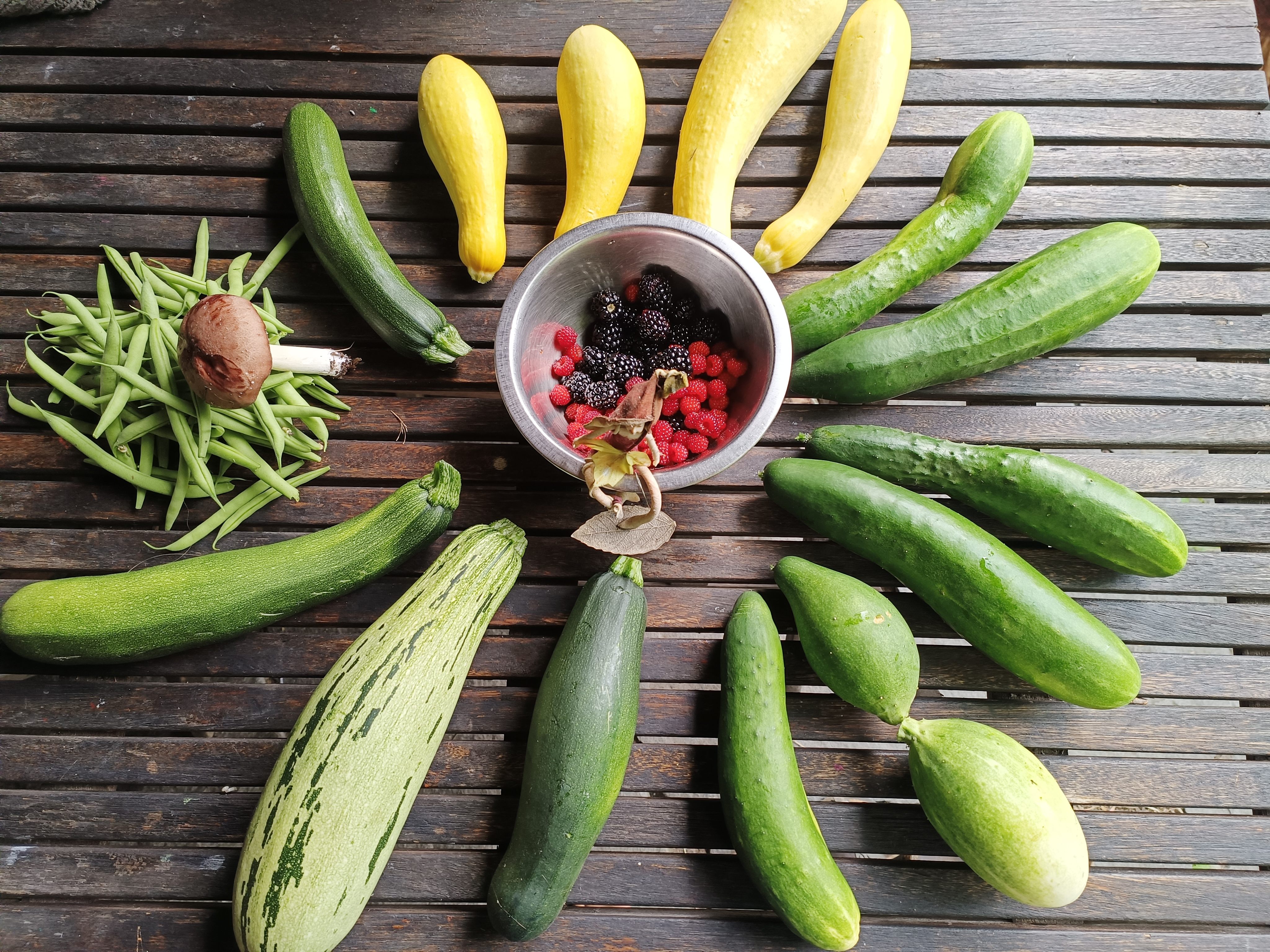 Gemüse im Überfluss